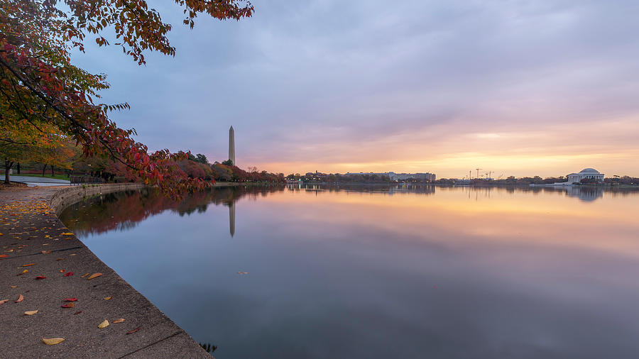 Tidal Basin in Fall 3 Photograph by Michael Donahue