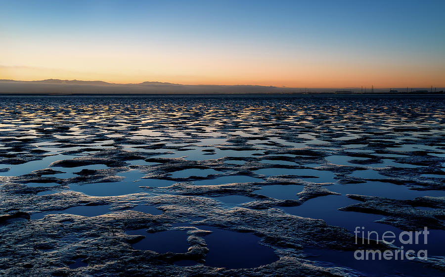 Tidal Flat Photograph by Dean Birinyi