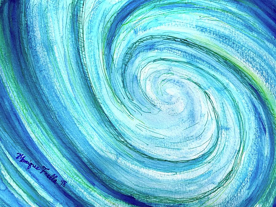 Tidal Painting - Tidal by Monique Faella Tidal Painting - Tidal by Monique Faella