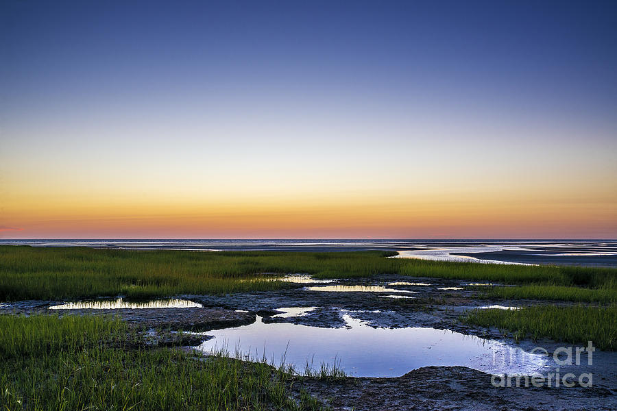 Landscape Photograph - Tidal Pool Sunset by John Greim