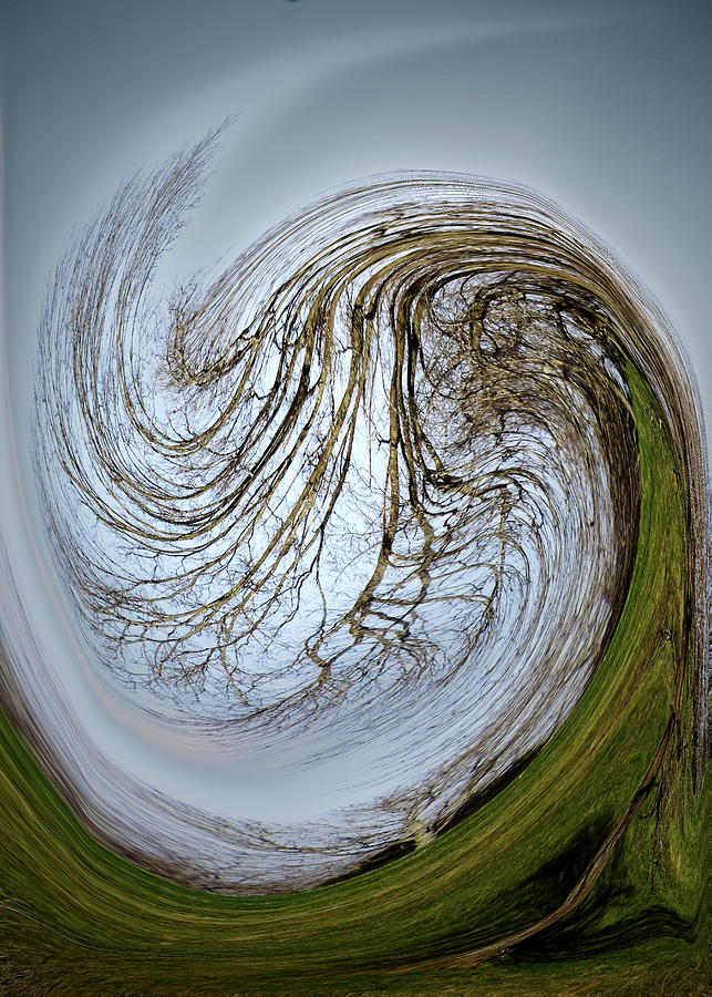 Abstract Digital Art - Tidal Wave by Hannah Appleton