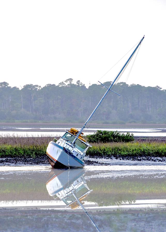 Boat Photograph - Tide Over by Janal Koenig