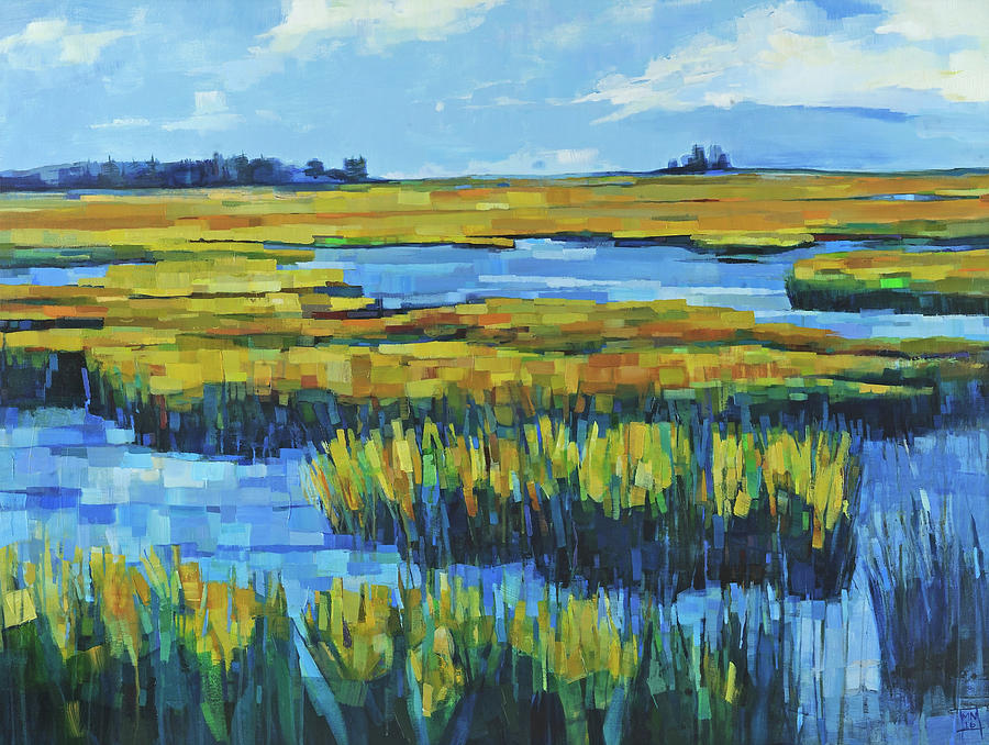 Tidewater Painting - Tidewater Revisited by Michele Norris Tidewater Painting - Tidewater Revisited by Michele Norris
