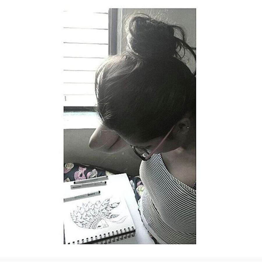Hairs Photograph - Tie A Bun And Get Back To Work!
#love by Neha Mulherkar