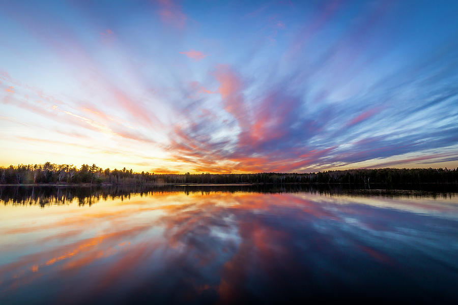 Tie Dye Sunset Photograph by Todd Reese