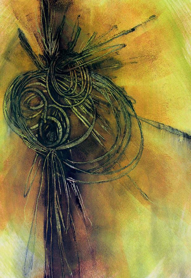 Tied in Knots Painting by Louise Adams
