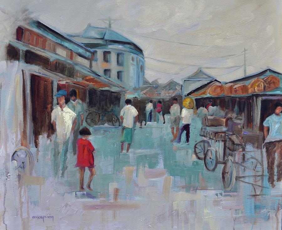 Tien Mou Village Taipei Painting by Ginger Concepcion