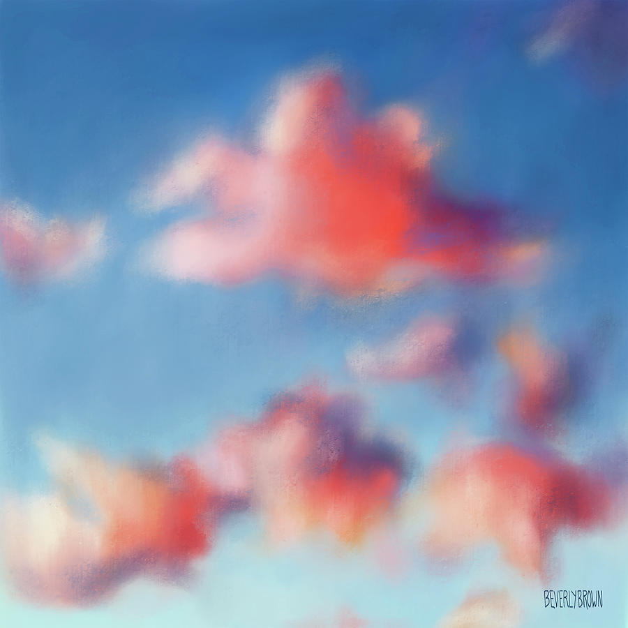 Tiepolo Clouds Painting by Beverly Brown