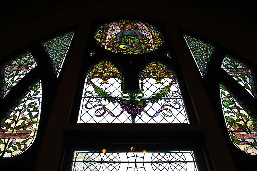 Tiffany Stained Glass Window Photograph by Colleen Kammerer