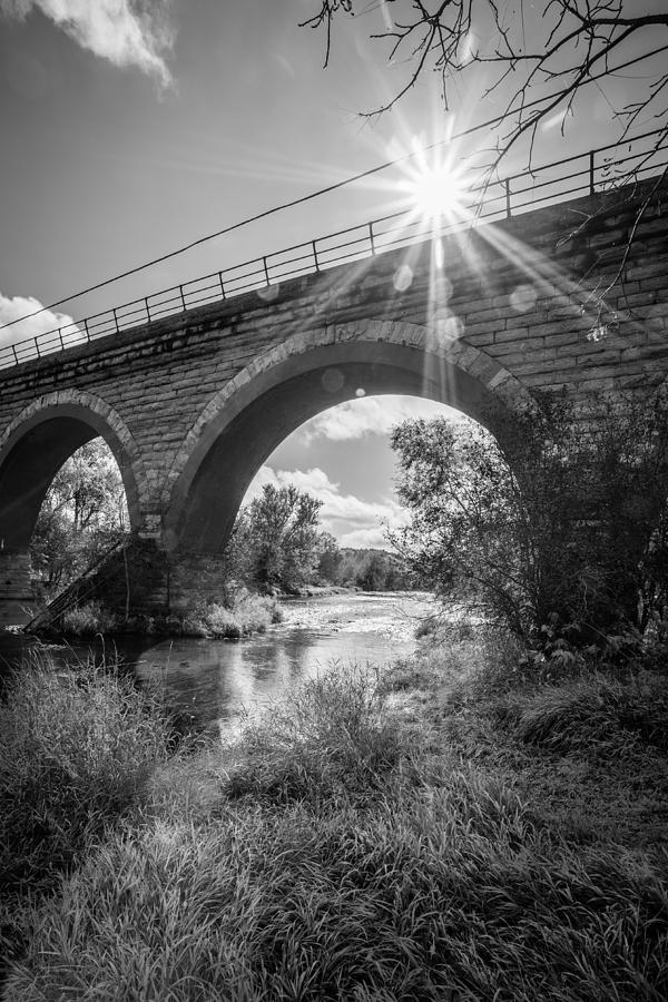 Tiffany Stone Arch Bridge Photograph by Lauri Novak