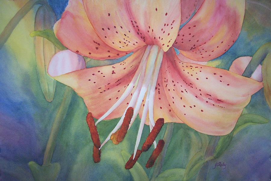 Tiger Lily Painting by Judy Raley - Fine Art America