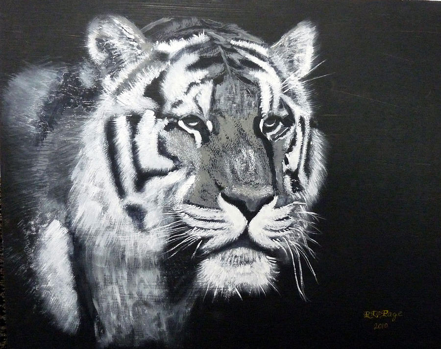 Tiger Painting by Richard Le Page