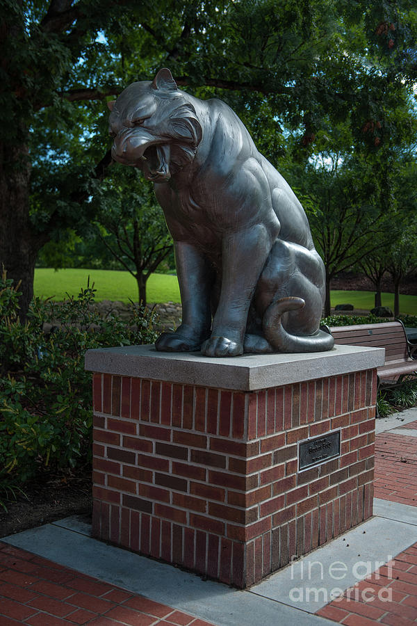 Tiger Statue Photograph by Dale Powell