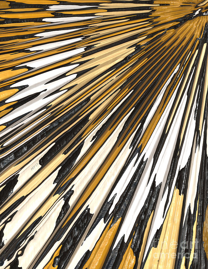 Tiger Stripes Digital Art by Phil Perkins