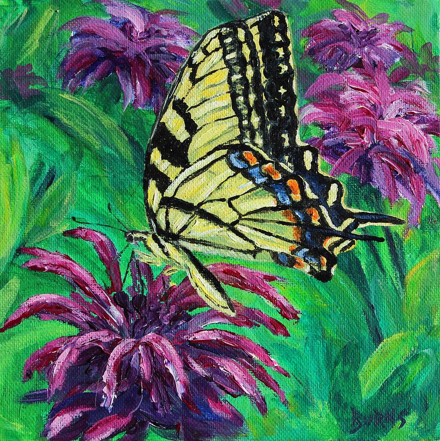 Tiger Swallowtail Painting by Christopher Burns | Fine Art America