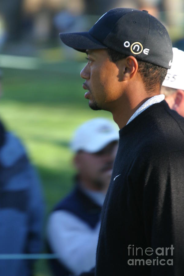 Tiger Woods III Photograph by Chuck Kuhn