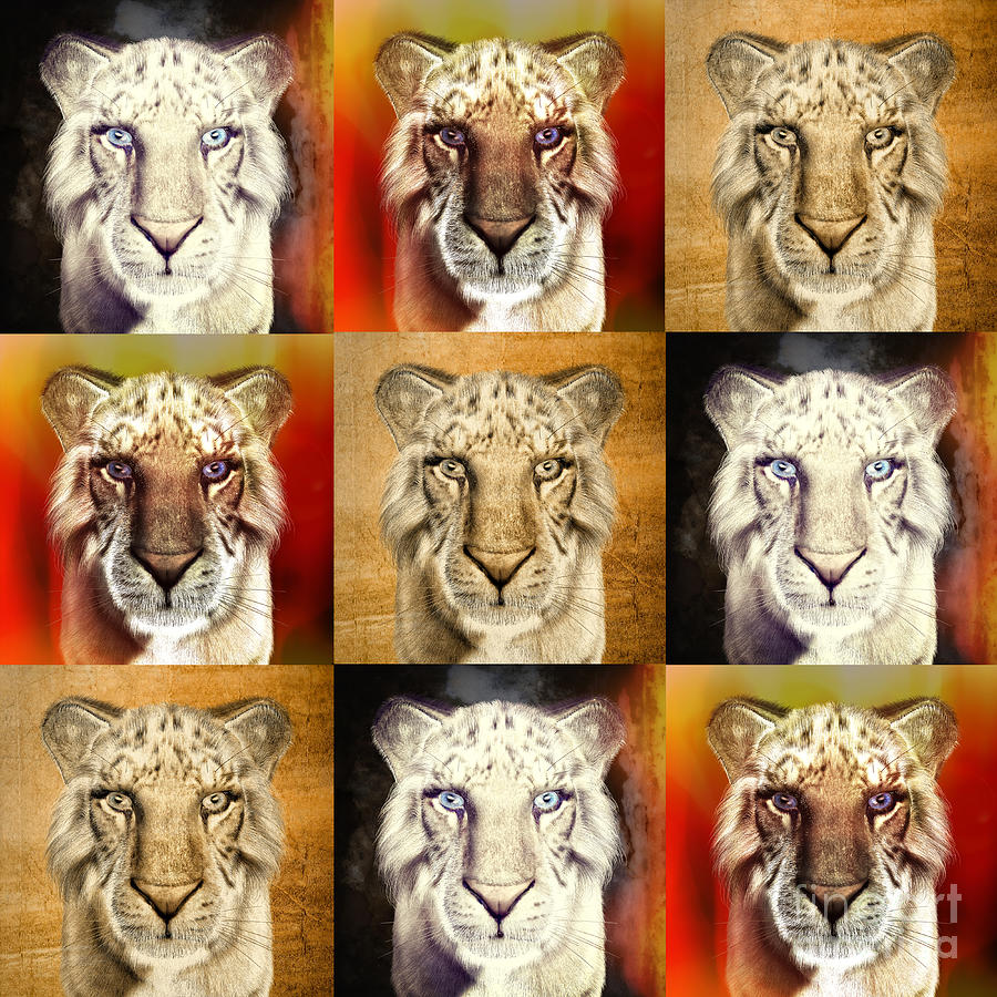 Tiger Painting - Tigers by Two Hivelys