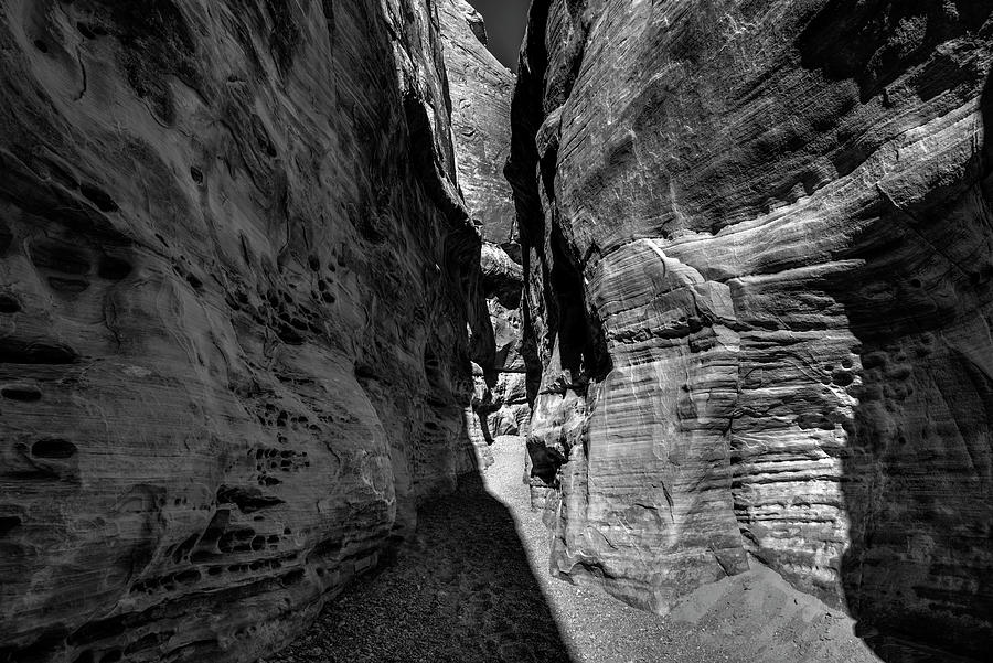 Tight Squeeze Slot Canyon Valley of Fire State Park Photograph by Joseph S Giacalone