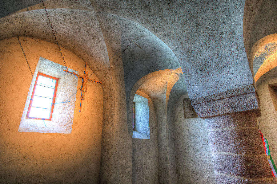 Tihany Benedictine Abbey Crypt Photograph by David Pyatt