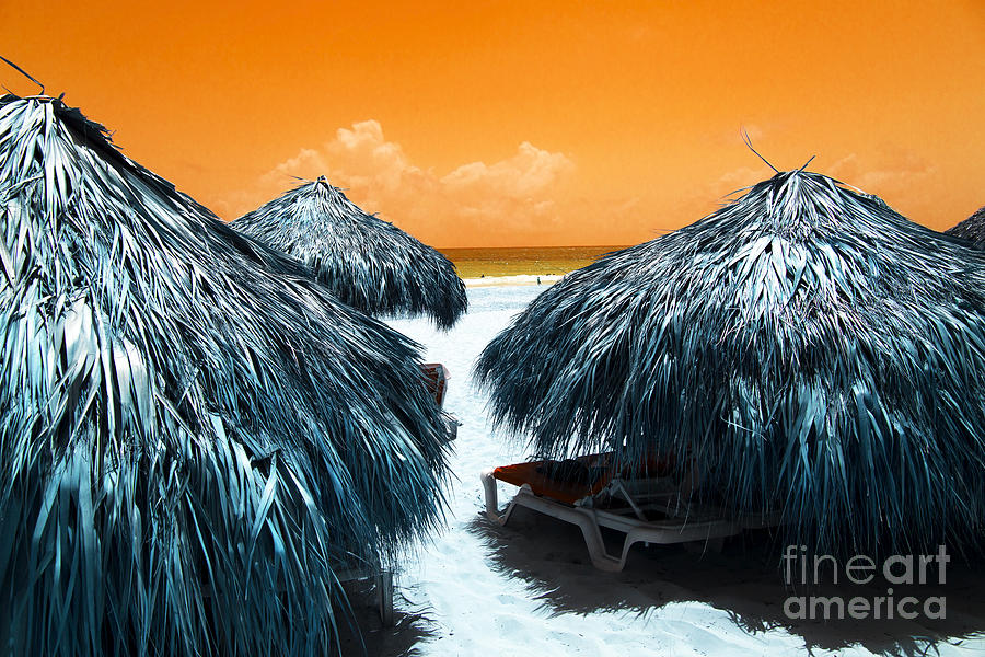 Tiki View Pop Art Photograph by John Rizzuto