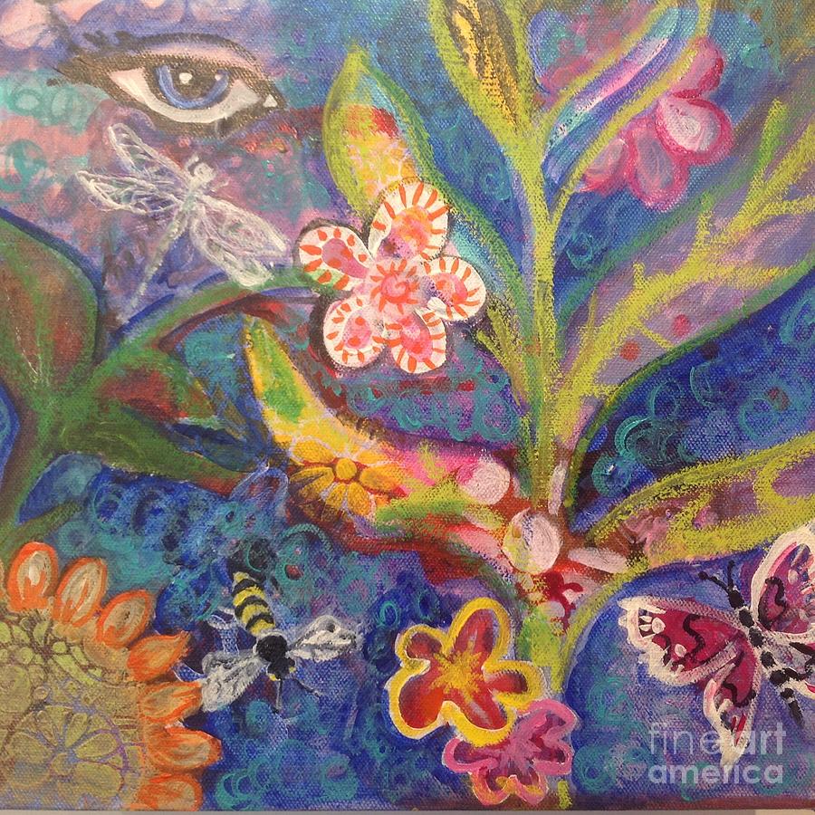 Tiku's Dream Painting by Penelope Chandra-Shekar | Fine Art America