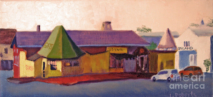 Oak Bluffs Painting - Til Summer Comes Around by Laura Roberts Oak Bluffs Painting - Til Summer Comes Around by Laura Roberts