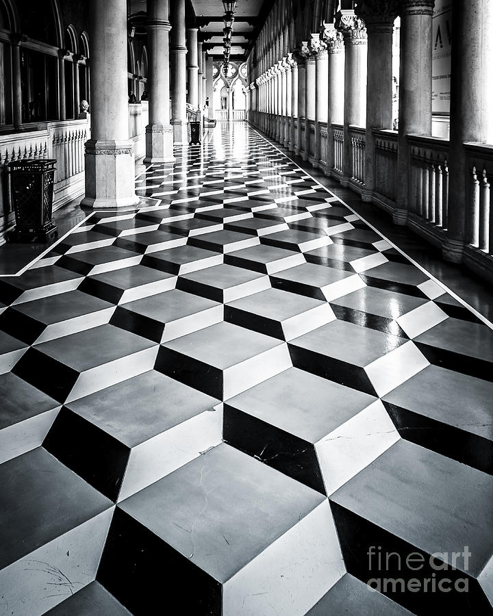 Tile Design Photograph by Perry Webster