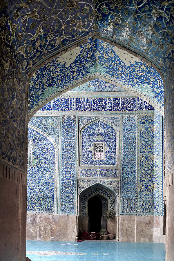 Tile Work Prayer Area Photograph by Kiu Nasseri | Fine Art America