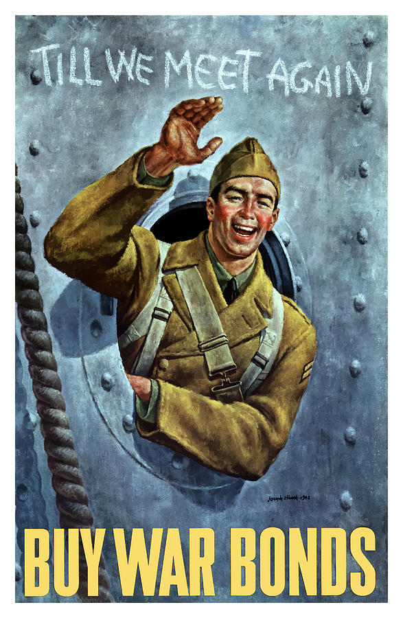 Soldier Painting - Till We Meet Again -- WW2 by War Is Hell Store