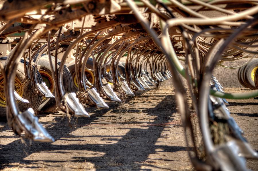 Tillage Fertilizer Shanks Photograph by Jerry Sodorff