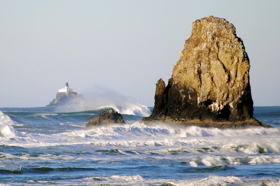 Tillamook Head Lighthouse Oregon Photograph by Shawn Johnson