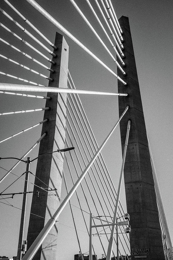 Tillicum Crossing Bridge, Portland, Oregon Photograph by Frank DiMarco