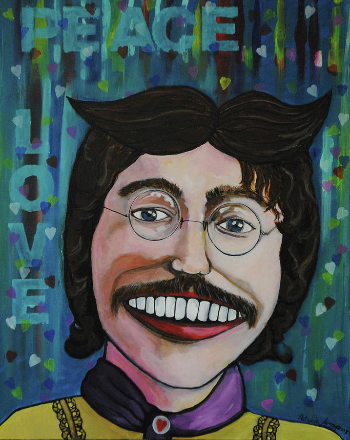 Tillie As Lennon Painting by Patricia Arroyo