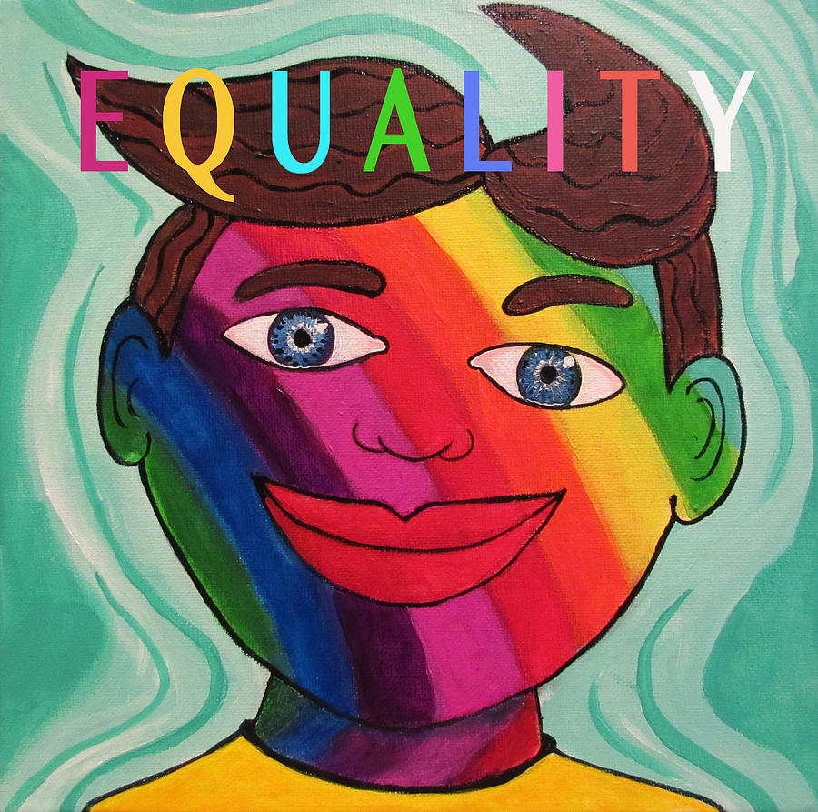 Tillie for Equality  Painting by Patricia Arroyo
