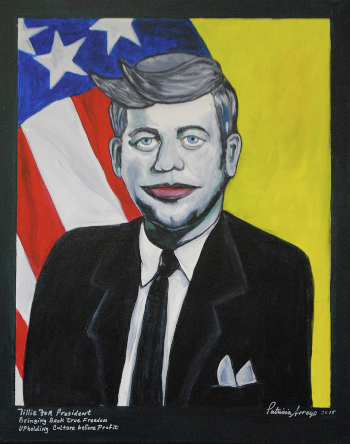 Tillie for President Painting by Patricia Arroyo