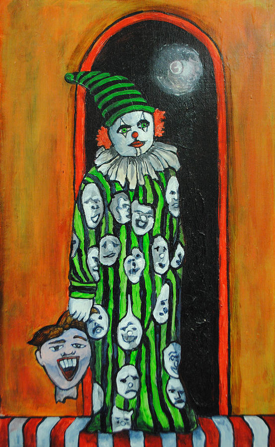 Tillies ClownMare Painting by Patricia Arroyo