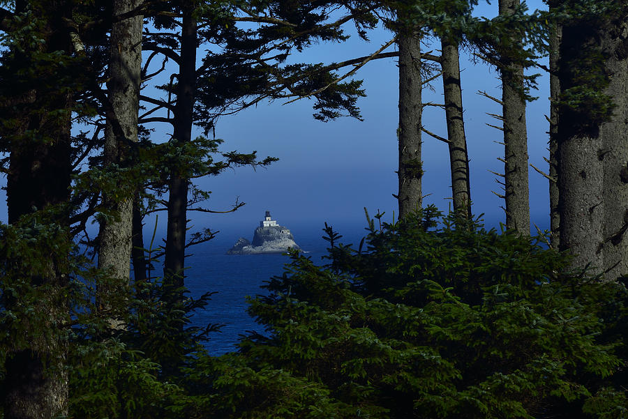 Tillmook Rock Lighthouse Photograph by Walt Sterneman