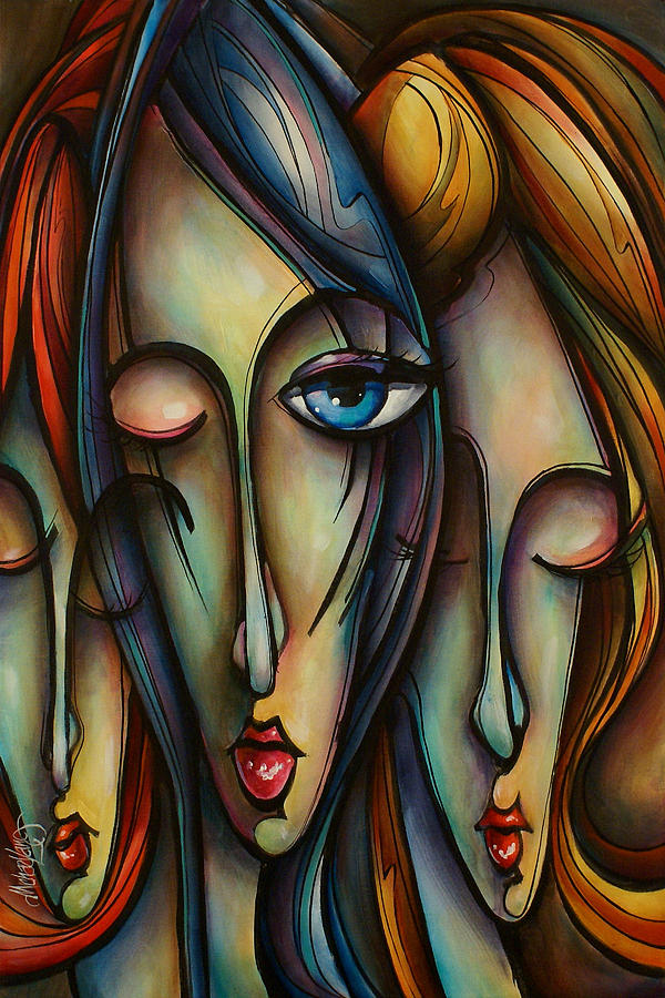Tilt Painting by Michael Lang