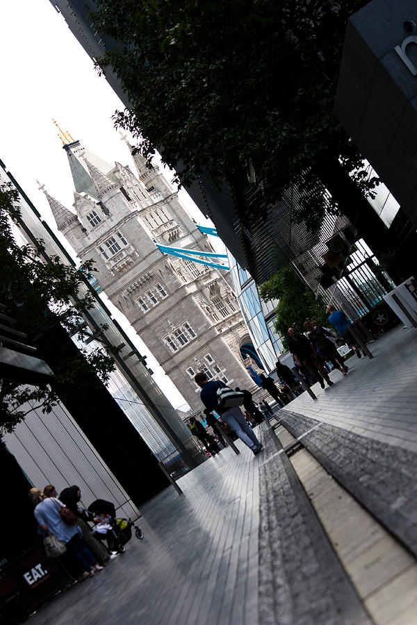 London Photograph - Tilting Tower by Dawn OConnor