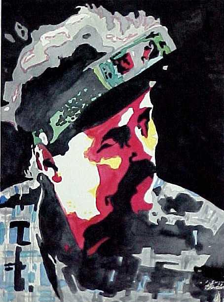 Tim M. Painting by Kitty Schwartz Tim M. Painting by Kitty Schwartz