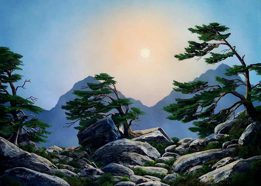 Timberline Guardians Painting by Frank Wilson