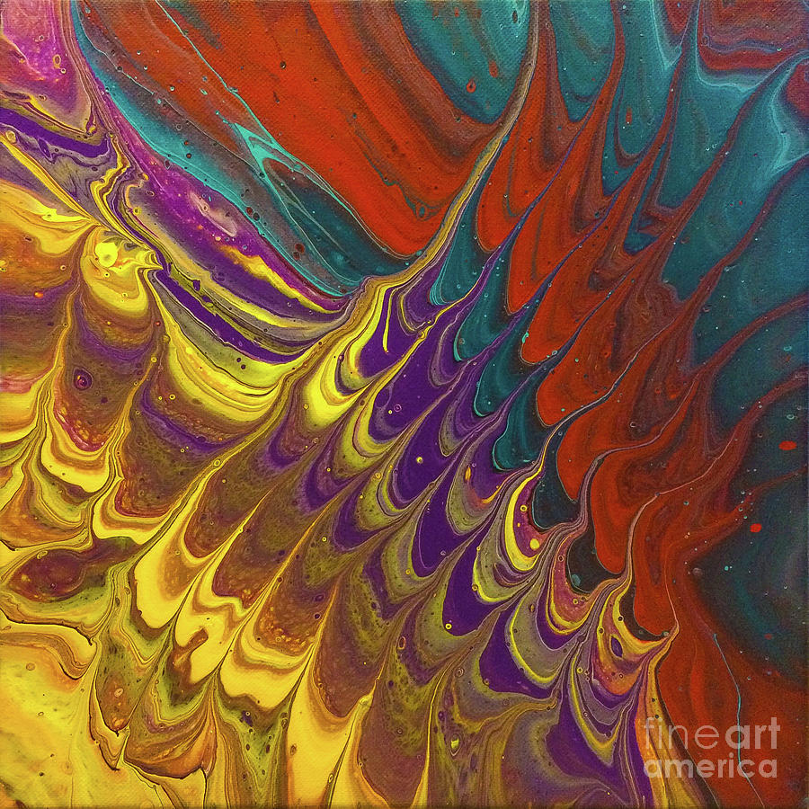 Timbral Strata 1 Painting by Lon Chaffin