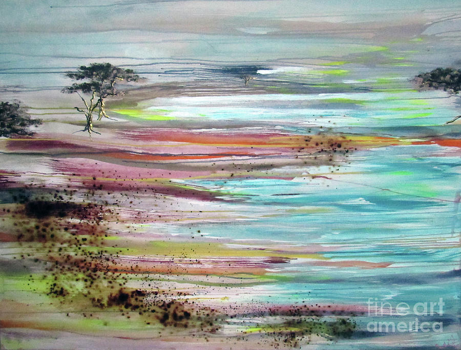 Time After Time Painting by Cheryle Gannaway