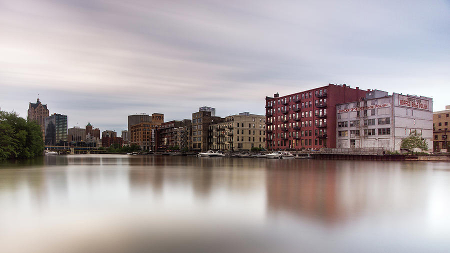 Milwaukee Photograph - Time Along the Third Ward by Josh Eral