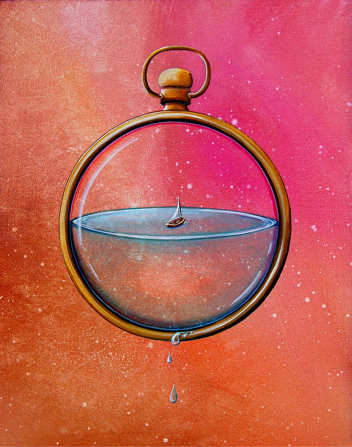 Time and Space Painting by Cindy Thornton