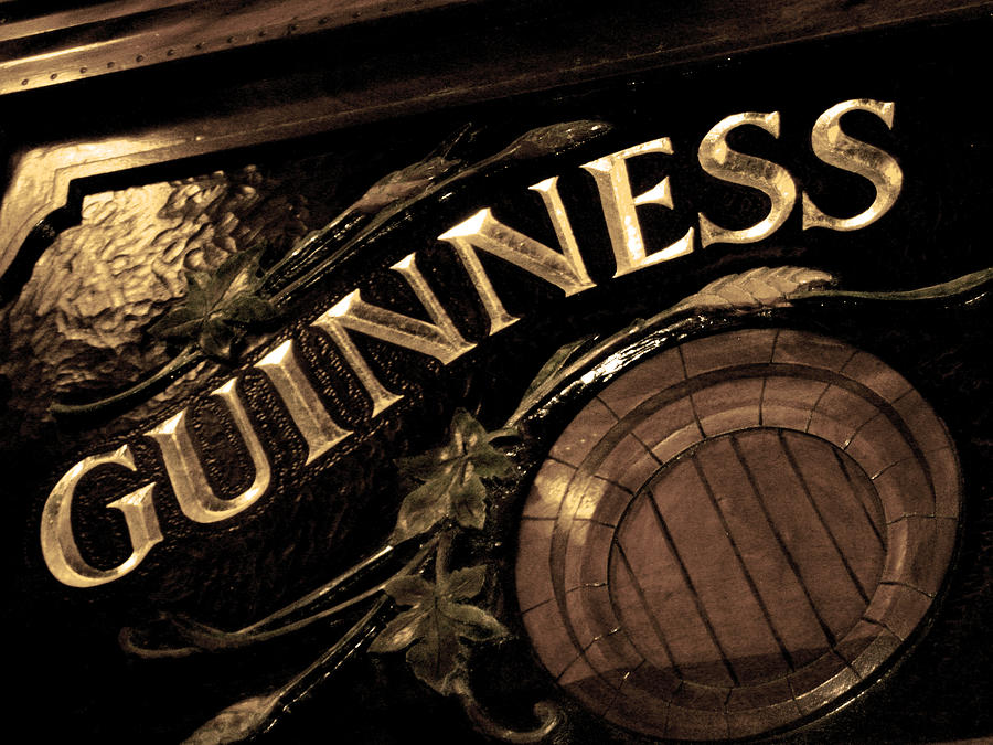 Time for a Guinness Photograph by Sheryl Burns