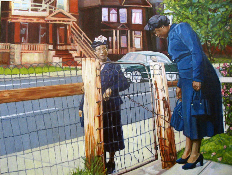Time For Church Painting by Morris T Howard Time For Church Painting by Morris T Howard