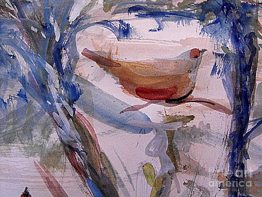 Time for Nesting Painting by Nancy Kane Chapman