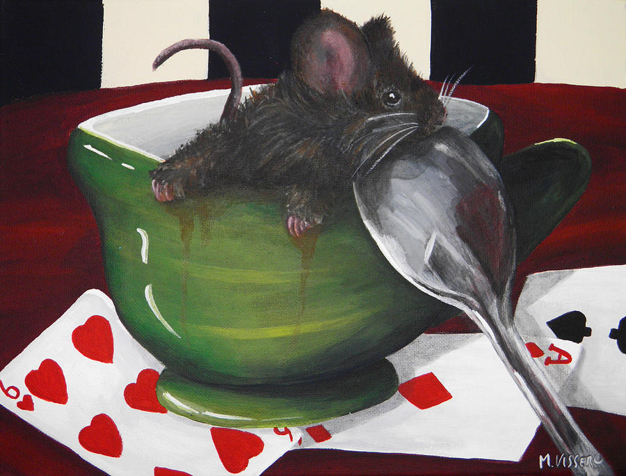 Time for tea Painting by Meagan  Visser