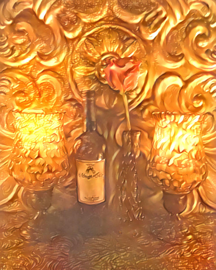 Wine Digital Art - Time For Wine - 2269 by Artistic Mystic